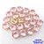 PINGENTE NO BRUTO PRONTO PARA O BANHO(POTE)PINGENTE BASE LATÃO 100% COM PEDRA DE " PEDRA ROSE CUT " TAMANHO 8X8MM / PESO DO PAR 0,07GR / BRU28082 - Imagem 2