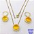 CONJUNTO NO BRUTO PRONTO PARA O BANHO /COM CORRENTE VENEZIANA DE 45CM COM FECHO LAGOSTA BRINCO DE ARGOLINHA DE PRESSÃO/ BASE EM ALTA FUSÃO CREVEJADA / ZIRCONIA DE 8X8MM / PESO 6.8GR - BRU28098 - Imagem 1