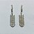BRINCO FOLHEADO A PRATA COM 50 MILÉSIMOS + VERNIZ DIAMOND - BRINCO ARGOLINHA DE PRESSÃO COM FOLHA CRAVEJADA EM MICROS ZIRCÔNIAS 17MM - PRA1277 - Imagem 1