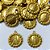 ACESSÓRIOS NO BRUTO PRONTO PARA O BANHO - (3213) MEDALHA NOSSA SRA APARECIDA 20MM - PESO 1,9GR - BRU31008 - Imagem 1
