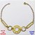 PULSEIRA NO BRUTO PRONTO PARA O BANHO( )PULSEIRA SIMPLES E DELICADA TAMANHO 18CM - PESO 2.1GR - BRU28409 - Imagem 1