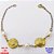 PULSEIRA NO BRUTO PRONTO PARA O BANHO( )PULSEIRA SIMPLES E DELICADA TAMANHO 18CM - PESO 1.8GR - BRU28410 - Imagem 2