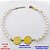 PULSEIRA NO BRUTO PRONTO PARA O BANHO (CX104 )PULSEIRA SIMPLES E DELICADA/ PESO 5.2GR - BRU28461 - Imagem 1