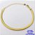 PULSEIRA NO BRUTO PRONTO PARA O BANHO(AV)(CX195 ) PULSEIRA RABO DE COBRA LARGURA 4MM-TAMANHO 4.3GR BRU28479 - Imagem 2