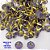 BRINCO NO BRUTO PRONTO PARA O BANHO(AV)(CX195 ) BRINCO DE PINO COM ZIRCONIA DE 10X10MM -PESO 1.6GR BRU28483 - Imagem 2
