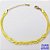 PULSEIRA NO BRUTO PRONTO PARA O BANHO(AV)(CX195 ) PULSEIRA FITA -TAMANHO 17CM+EXTENSOR COM FECHO LAGOSTA- PESO 3.2GR - BRU29063 - Imagem 1