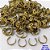 BRINCO BRUTO PARA BANHO 100% LATÃO (SUI901).(CX.118) EAR CUFF ARGOLA TAMANHO 10MM - PESO 0,02GR - LARGURA 0,4MM(VENDIDO POR UNIDADE) - BRU29099 - Imagem 2