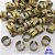 BRINCO BRUTO PARA BANHO 100% LATÃO (SUI9061)(CX.118) EAR CUFF ARGOLA TAMANHO 10MM - PESO 0,09GR - LARGURA 0,8MM (VENDIDO POR UNIDADE) - BRU29100 - Imagem 2