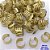 BRINCO BRUTO PARA BANHO 100% LATÃO (SUI9060) (CX.118) EAR CUFF ARGOLA TAMANHO 10MM - PESO 0,09GR - LARGURA 0,8MM (VENDIDO POR UNIDADE) - BRU29101 - Imagem 1