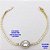 PULSEIRA NO BRUTO PRONTO PARA O BANHO(CX181)- PULSEIRA RIVIERA DE 18CM(CONECTOR CRAVEJADO 12X10MM - PESO TOTAL 5.3GR - BRU29136 - Imagem 1
