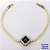 PULSEIRA NO BRUTO PRONTO PARA O BANHO(CX118)- PULSEIRA RIVIERA DE 18CM(CONECTOR CRAVEJADO 12MM - PESO TOTAL 5.3GR - BRU29192 - Imagem 1