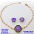 CONJUNTO NO BRUTO PRONTO PARA O BANHO(POTE) PULSEIRA 1X1 ELLO BATIDO LARGURA 0,3MM E BRINCO 10X10MM/ CONECTOR COM BASE EM ALTA FUSÃO( "ZIRCONIA GS001 ")" 10X10MM" / PESO 7.9GR - BRU29200 - Imagem 2