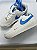 TÊNIS AIR FORCE BRANCO COM AZUL - Imagem 1