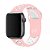 Pulseira Nike Sport Apple Watch Rosa E Branco Silicone 38-40Mm - Imagem 3