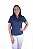 Camisa Social Feminina M/Curta - Tricoline - Imagem 1