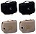 Necessaire de Viagem Premium - PRETO E CREME 22,5 x 18,5 - Imagem 1