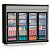 Expositor vertical GELOPAR GEVP-4P PR 220v - Imagem 1