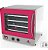 Forno Turbo Elétrico Fast Oven Prp-004 220v Vermelho Progas - Imagem 1