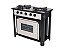 Fogão Industrial Venâncio à Gás Bravo 2 Bocas com Forno Cinza Esmaltado BR2BF - Imagem 1