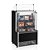 Balcao Caixa  Vitrine Neutra MPXA-075R PR Linha Aurora Gelopar Vidro Reto 0.75m - Imagem 1