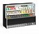 Balcao Vitrine Refrigerada  2 Placas Frias GPDA-175R PR  Linha Aurora Vidro Reto Gelopar 220v - Imagem 1