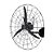 Ventilador de Parede Industrial 1MT  Preto Ventisol 220v Motor blindado com 1/2CV de potência. - Imagem 1