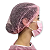 Touca Sanfonada Rosa Claro 100 Unidades Derma-Plus - Imagem 2