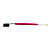 Pincel Pente Escova Rosa Pink 1808D - Imagem 3