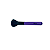 Pincel Para Pó Facial Roxo Ricca 825 - Imagem 2