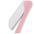 Navalha Para Sobrancelha Flamingo Rosa - Imagem 2
