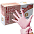 Luva Nitrílica Rosa 100 Unidades Descarpack - Imagem 3