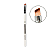 Pincel Chanfrado Para Delinear Macrilan W104 - Imagem 2