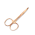 Tesoura Curva Dourada Stainless - Imagem 2