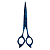 Tesoura Profissional Para Corte Waris Azul - Imagem 2