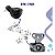 Kit completo coxim motor câmbio Honda New Civic 2007 a 2012 - Imagem 3