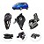Kit 03 coxim calço motor e câmbio Honda Fit 2003 a 2008 Manual - Imagem 1