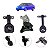 Kit coxim calço motor e cambio Honda New Civic 2007 a 2011 - Imagem 1
