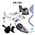 Kit 03 coxim calço motor e câmbio Honda Fit 2003 a 2008 manual - Imagem 3