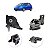 Kit calço 02 coxim motor câmbio Honda Fit 2003 a 2008 manual - Imagem 1