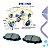 Kit 04 Pastilhas freio dianteira Compass Renegade Fiat Toro - Imagem 3