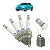 Jogo de vela ignição Iridium Fiat Argo Jeep Renegade 1.8 2015 2023 - Imagem 1