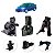 Kit 03 coxim motor câmbio Corolla 2003 a 2008 Fielder automático - Imagem 1