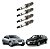Jogo 4 velas iridium ignicao GM Omega Captiva Ford Fusion 2.3 - Imagem 6