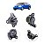 Kit 2 Coxim Motor direito e esquerdo Honda Civic 2001 A 2006 - Imagem 1