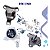 Kit 03 Coxim Calco Motor Honda Civic 2001 A 2006 Manual - Imagem 3
