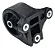Coxim calço Traseiro do Motor Honda Civic 1.7 2001 a 2006 - Imagem 3