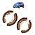 Sapata Lona Freio Courier 1997-2009 1.3 1.4 1.6 Ecosport 4x4 - Imagem 1