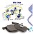 Kit 04 Pastilhas freio traseira Jeep Renegade 2015 2016 2017 2018 2019 - Imagem 3