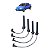 Kit Cabo de Velas Ignicao Gauss Fiat Palio Weekend Idea 2015 - Imagem 1