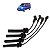 Jogo Cabo de Velas Fiat Punto Idea Palio Gauss Ignicao - Imagem 1